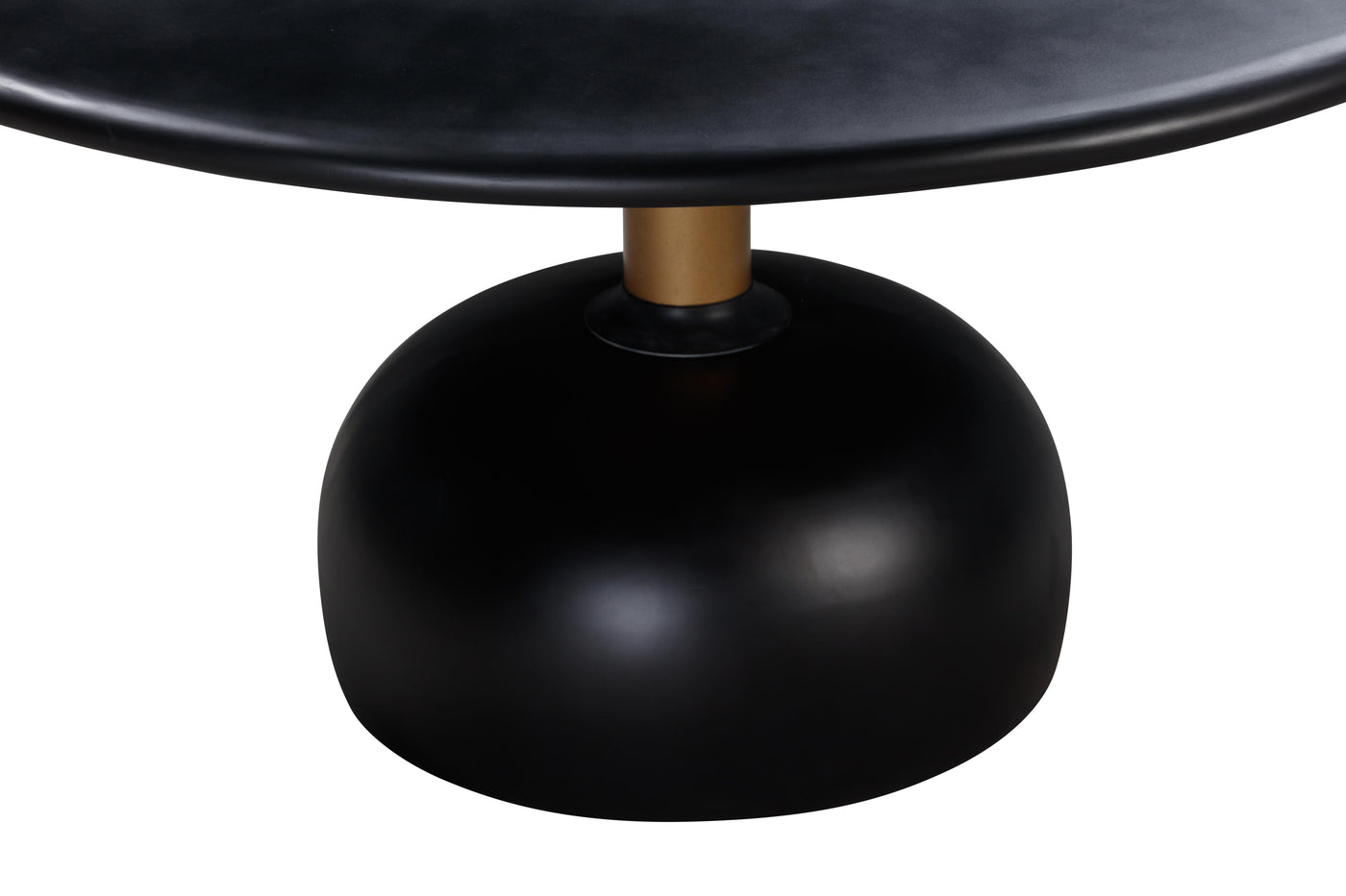 Glamma Round Dining Table Black
