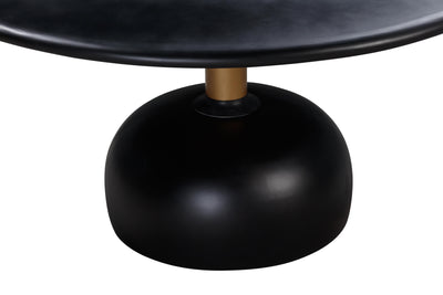 Glamma Round Dining Table Black - 1.5m - Future Classics Furniture