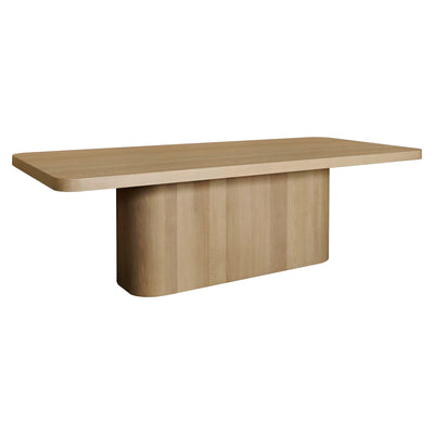 Colonna Dining Table Light Oak - 2.4m - Future Classics Furniture