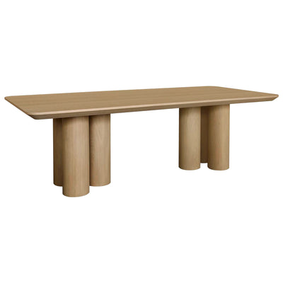 Trio Dining Table Light Oak - 2.4m - Future Classics Furniture