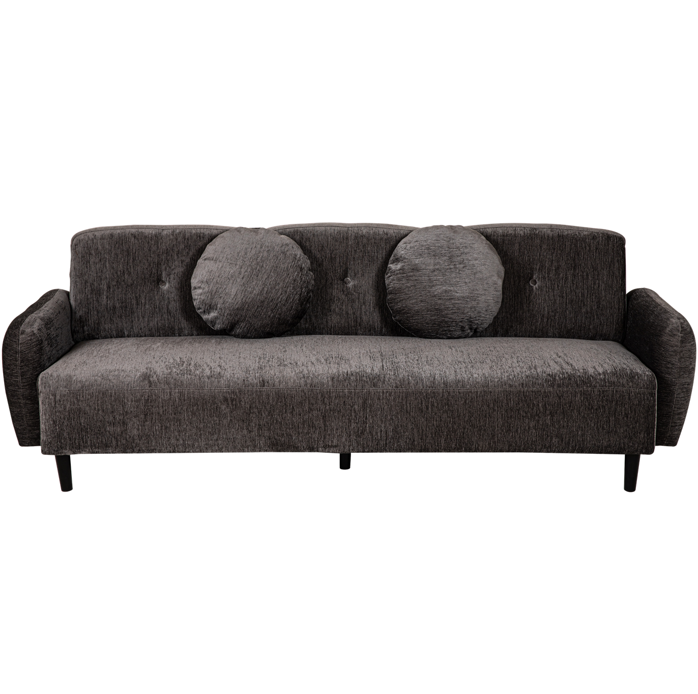 3 Seater Sofa/Lounge/Couch (Grey Fabric) Waldorf Future Classics