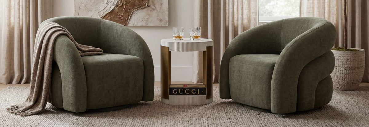 Occasional & Accent Chairs – Armchair, Swivel, Boucle, Velvet