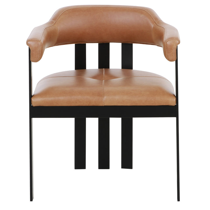 Giuseppe Tan Leather Dining Chair - Future Classics Furniture