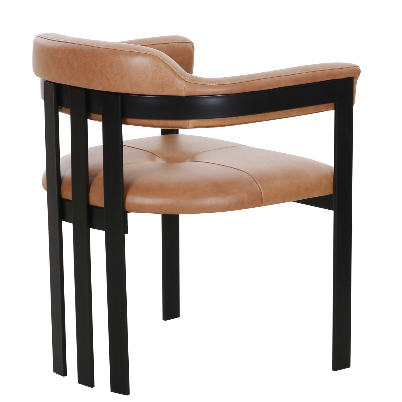 Giuseppe Tan Leather Dining Chair - Future Classics Furniture
