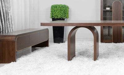 Arches Dining Table Walnut - 2.7m - Future Classics Furniture