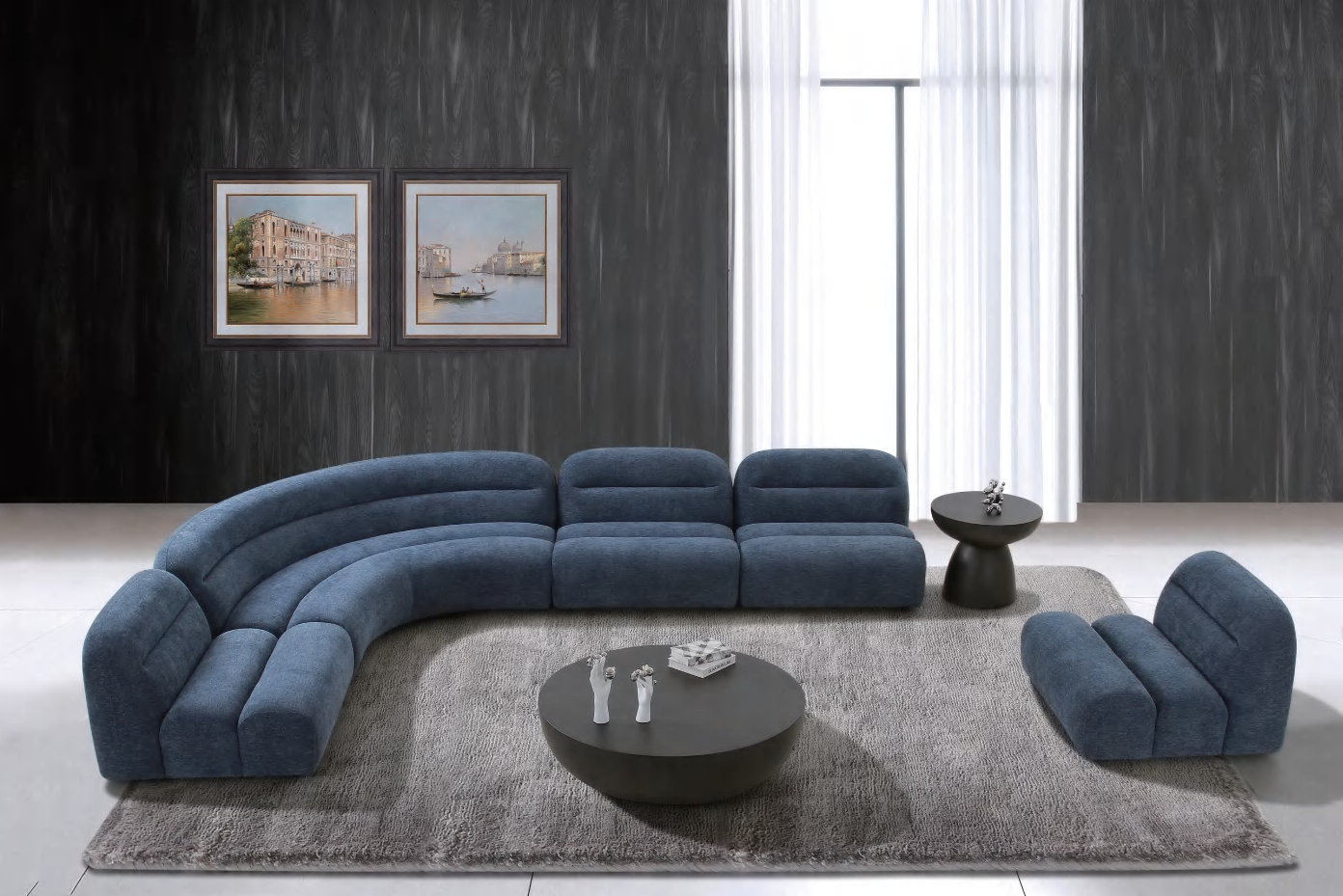 Azure Modular Sofa