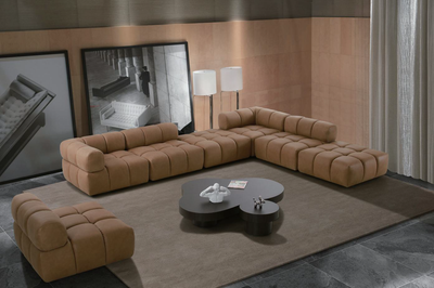 Block Modular Leather Sofa - Future Classics Furniture