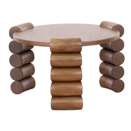 Boho Ash Side Table