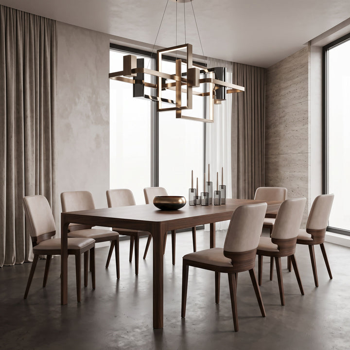Cannes Dining Table Walnut - 2.4m