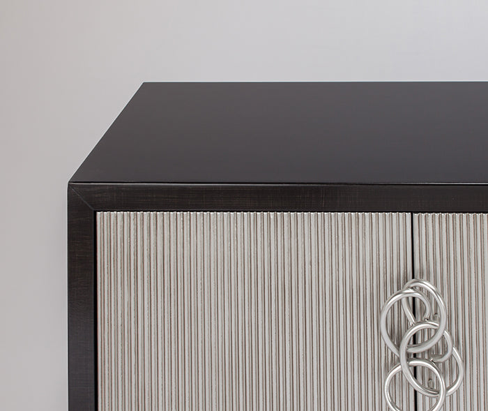 Chopin Entertainment Buffet Black/Silver