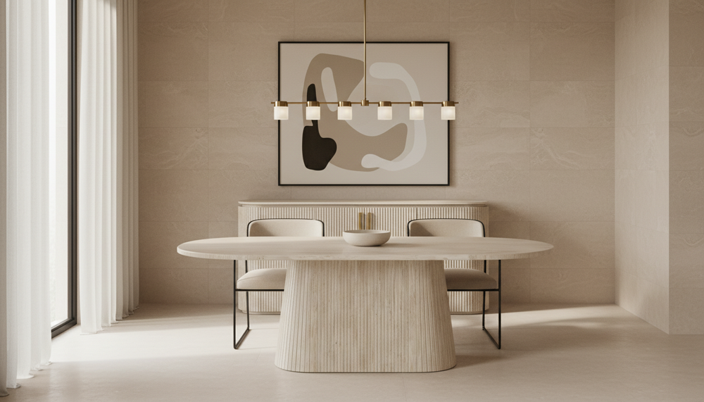 Venice Oval Dining Table - 2.2m - Future Classics Furniture