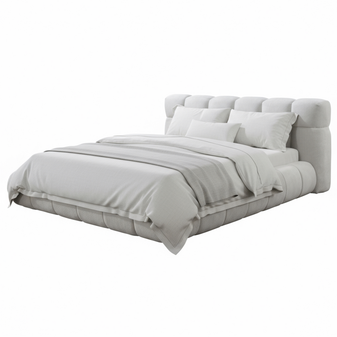 Tropez King Bed Beige - Future Classics Furniture