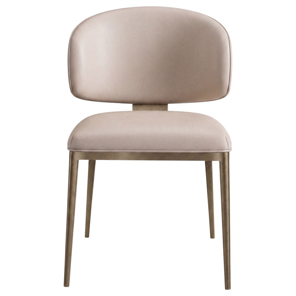 Regalia Dining Chair Pebble Vegan Leather