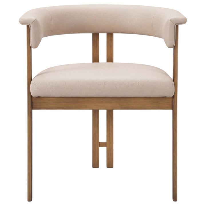 Sheikh Dining Chair Pebble Vegan Leather