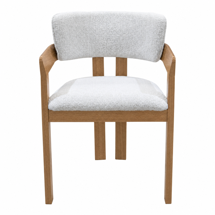 Moretti Dining Chair Textured Beige