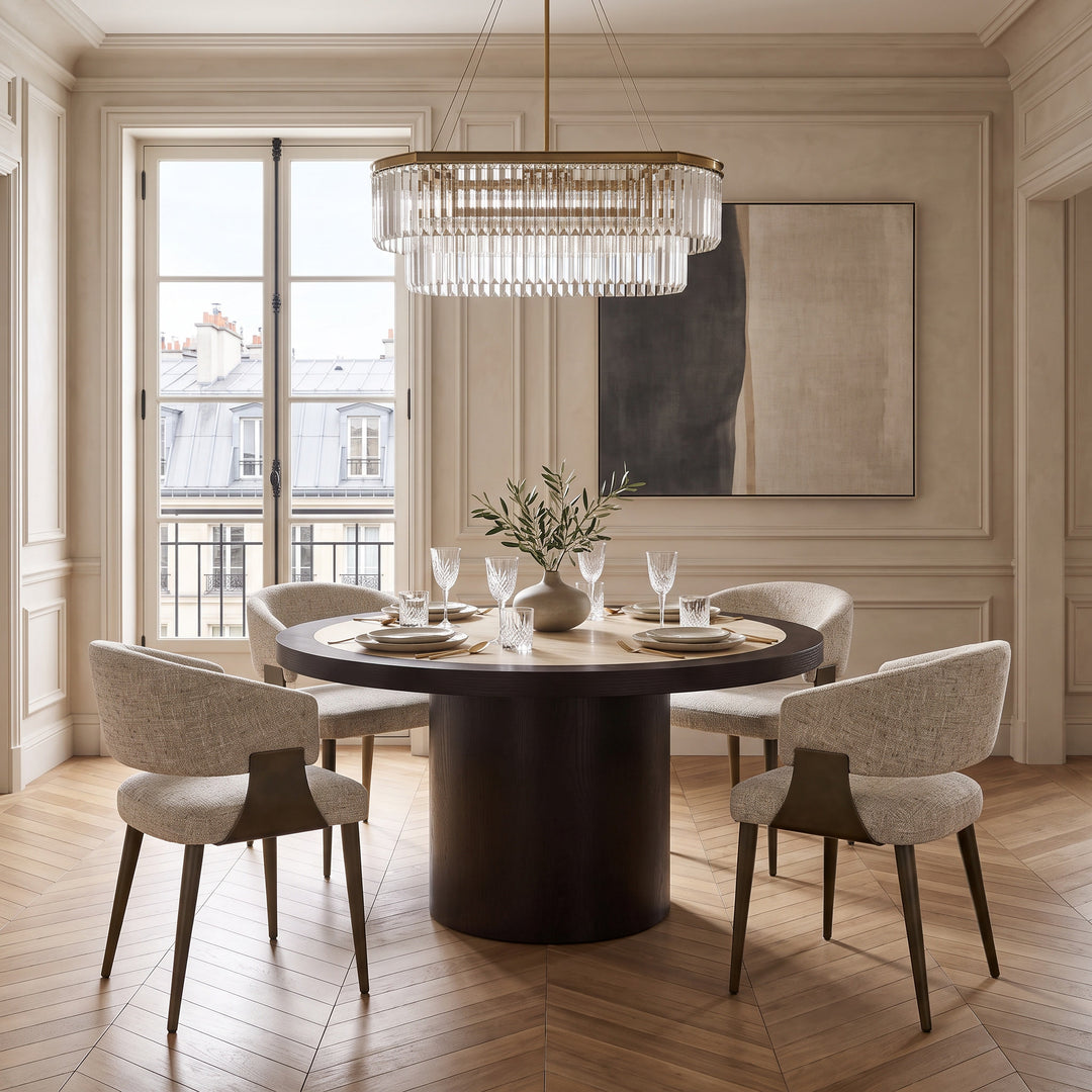Toulouse Round Dining Table - 1.2m