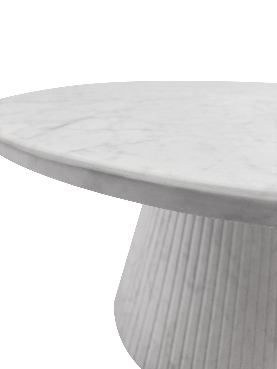 Round Verona dining table with a 1.2m diameter, featuring a sleek wooden surface and sturdy base for modern dining rooms.