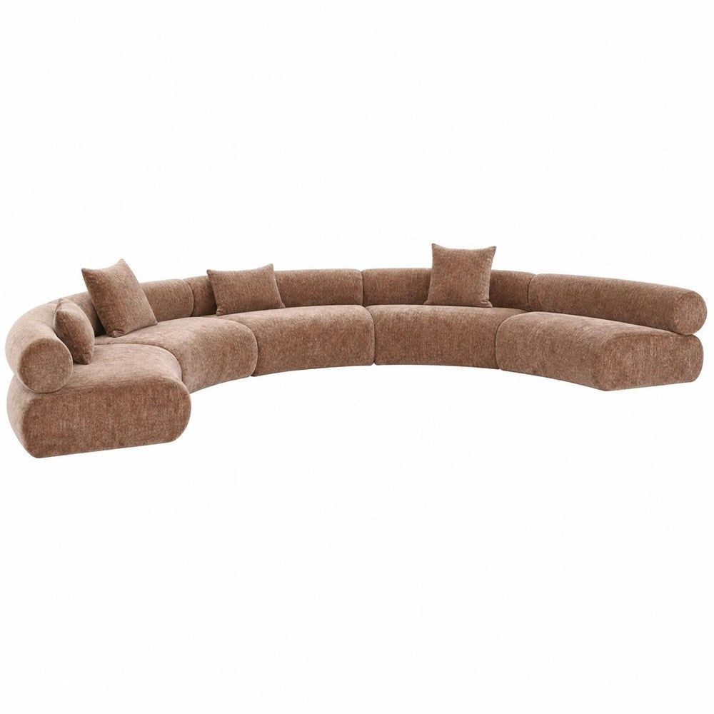 Elite Modular Curved Sofa Cashmere Taupe