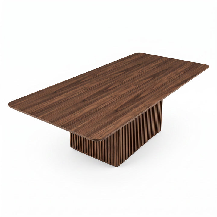Florence Dining Table Walnut - 2.4m