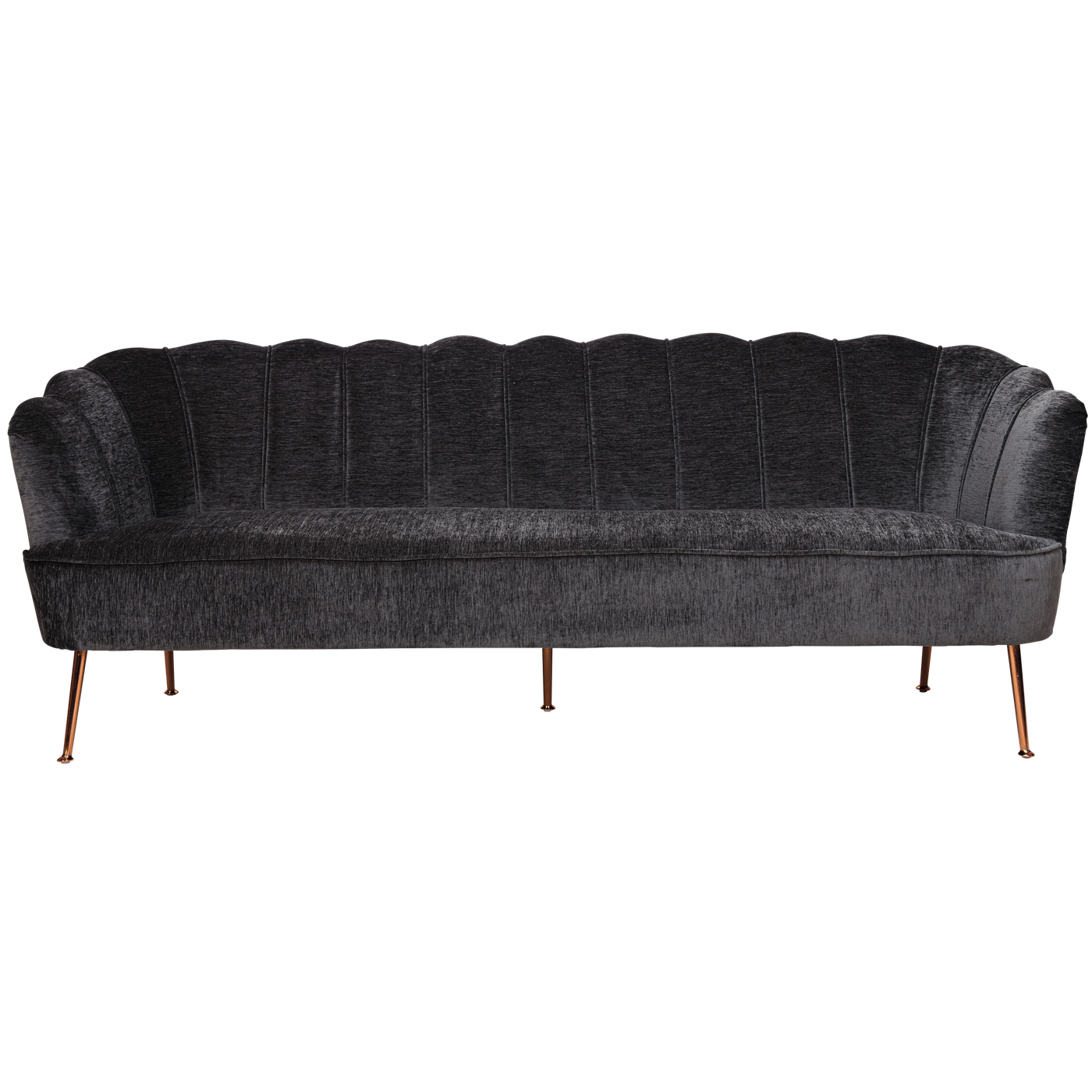 Hyatt 3 Seater Black