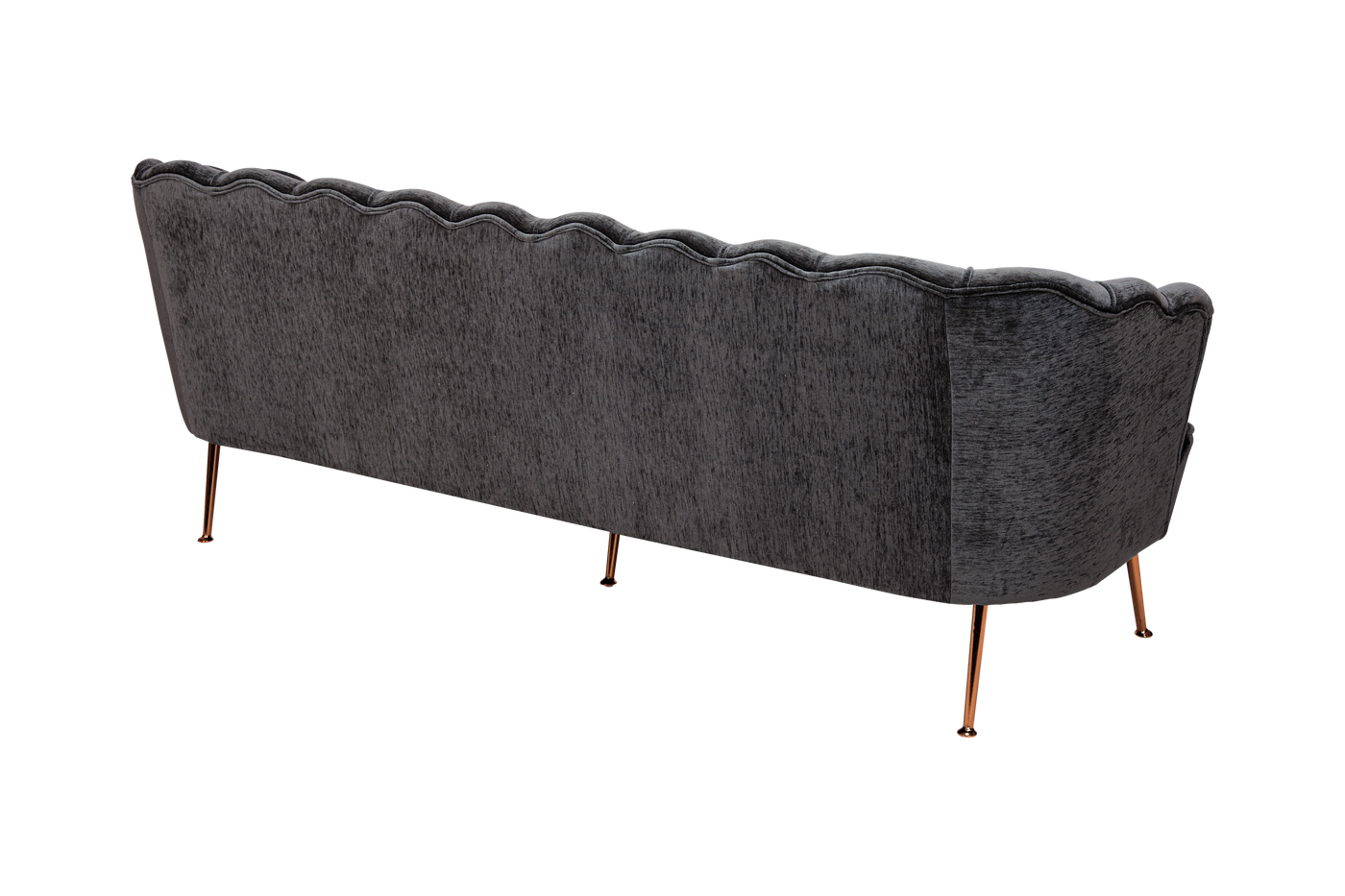 Hyatt 3 Seater Black