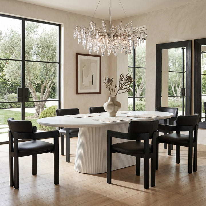 Maison Dining Chair Black Leather
