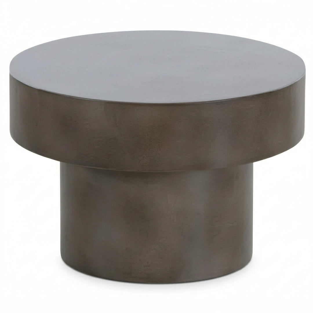 High-quality image of the Portia Side Table showing its sleek design and smooth surface in a modern setting.