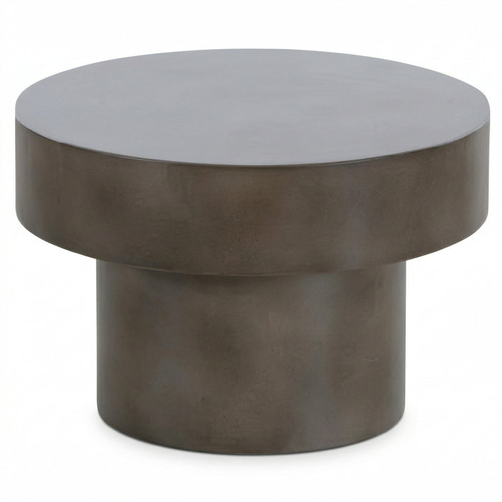 High-quality image of the Portia Side Table showing its sleek design and smooth surface in a modern setting.