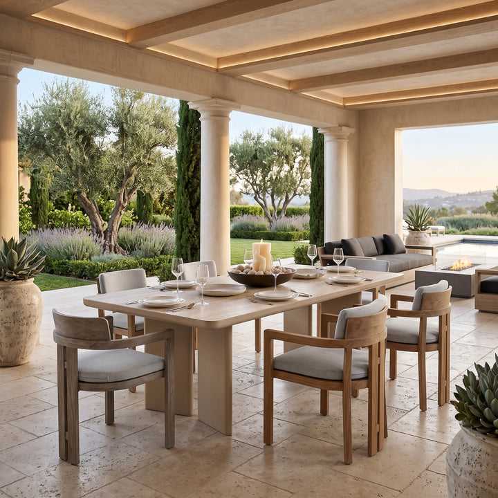 Pietra Rectangle Dining Table - 2.2m