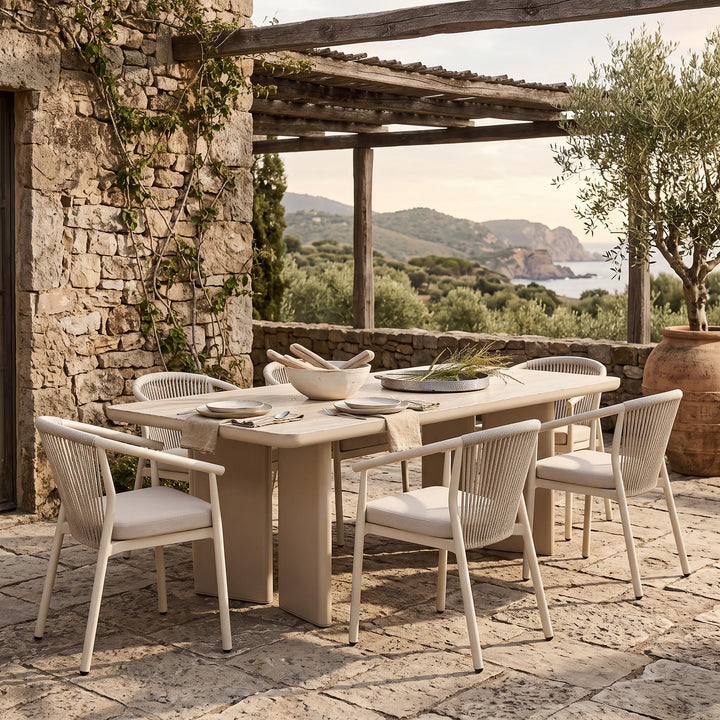 Pietra Rectangle Dining Table - 2.2m