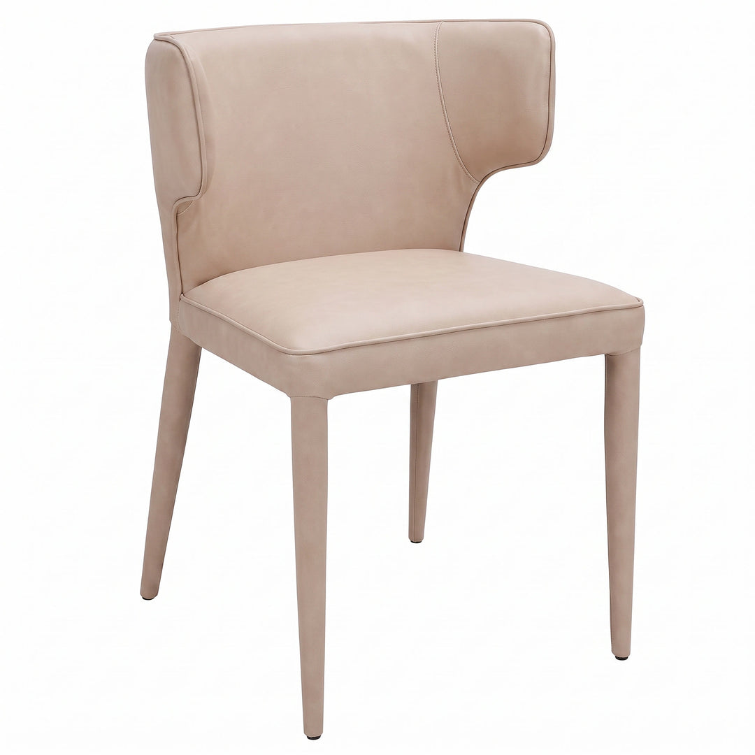 Portofino Dining Chair Pebble Vegan Leather