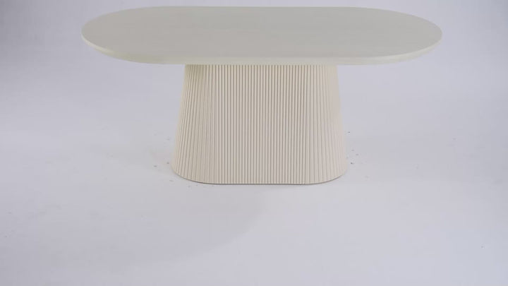 Bortoli Oval Dining Table - 1.8m