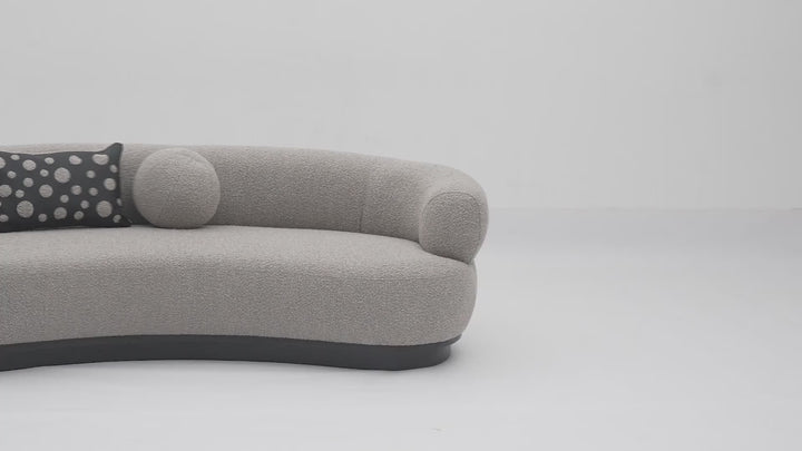 Neptune Sofa Grey Boucle