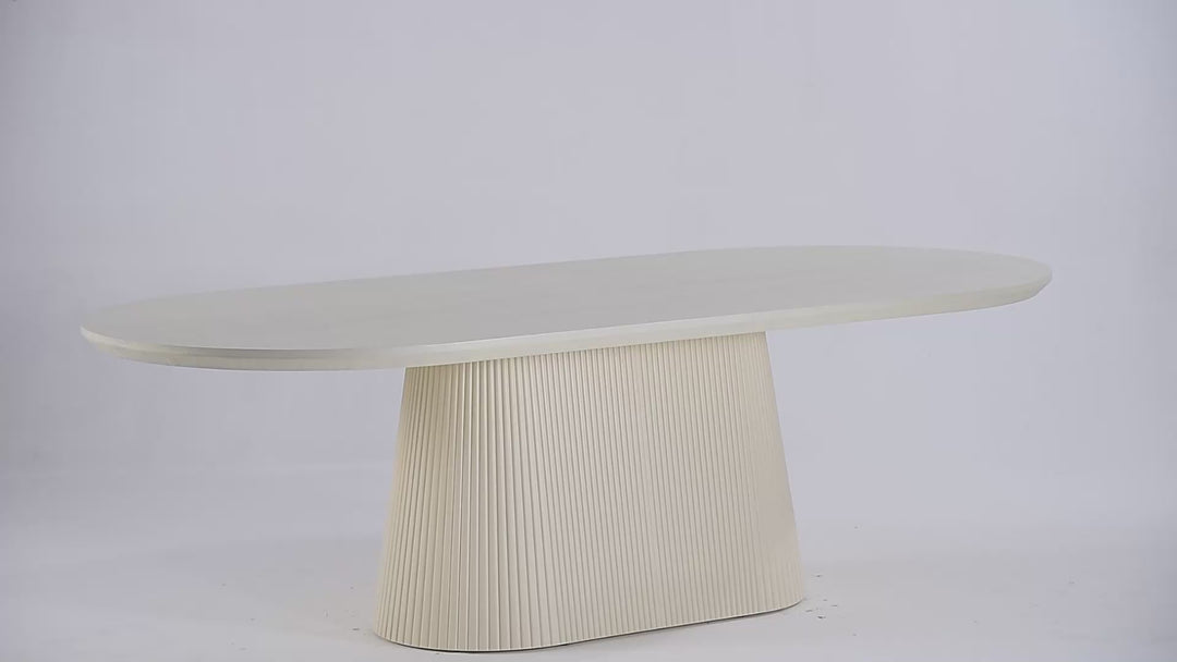 Bortoli Oval Dining Table - 2.4m