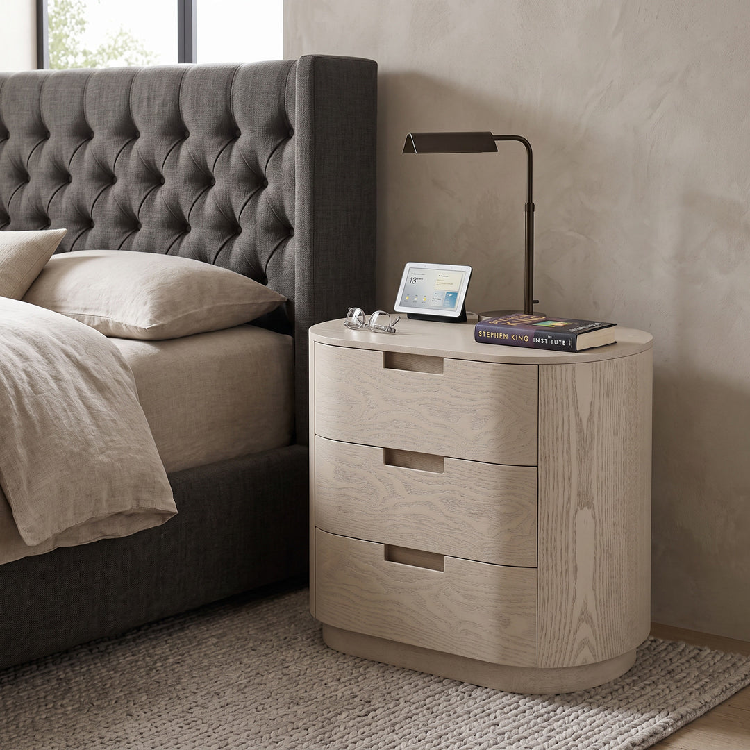 Provence Bedside Table Beige