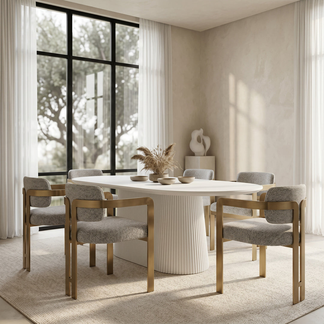 Haven Oval Dining Table - 1.8m