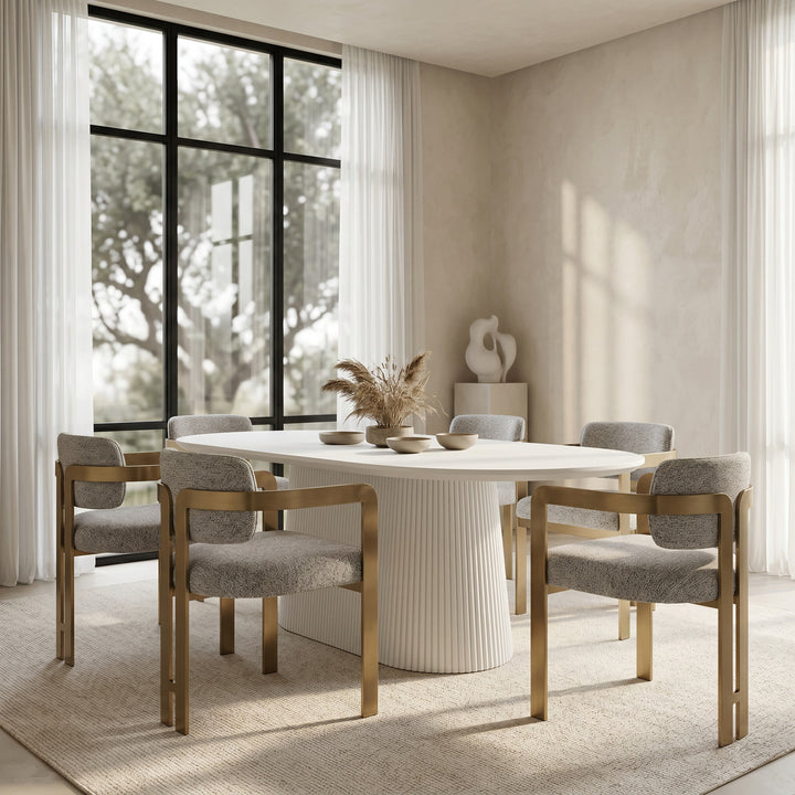 Haven Oval Dining Table - 1.8m