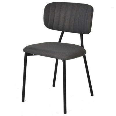 Rococo Chair Dark Grey