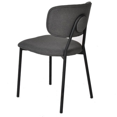 Rococo Chair Dark Grey