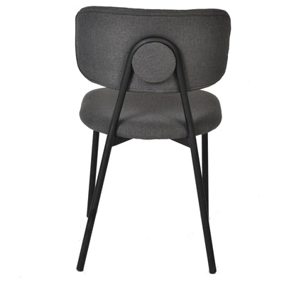 Rococo Chair Dark Grey