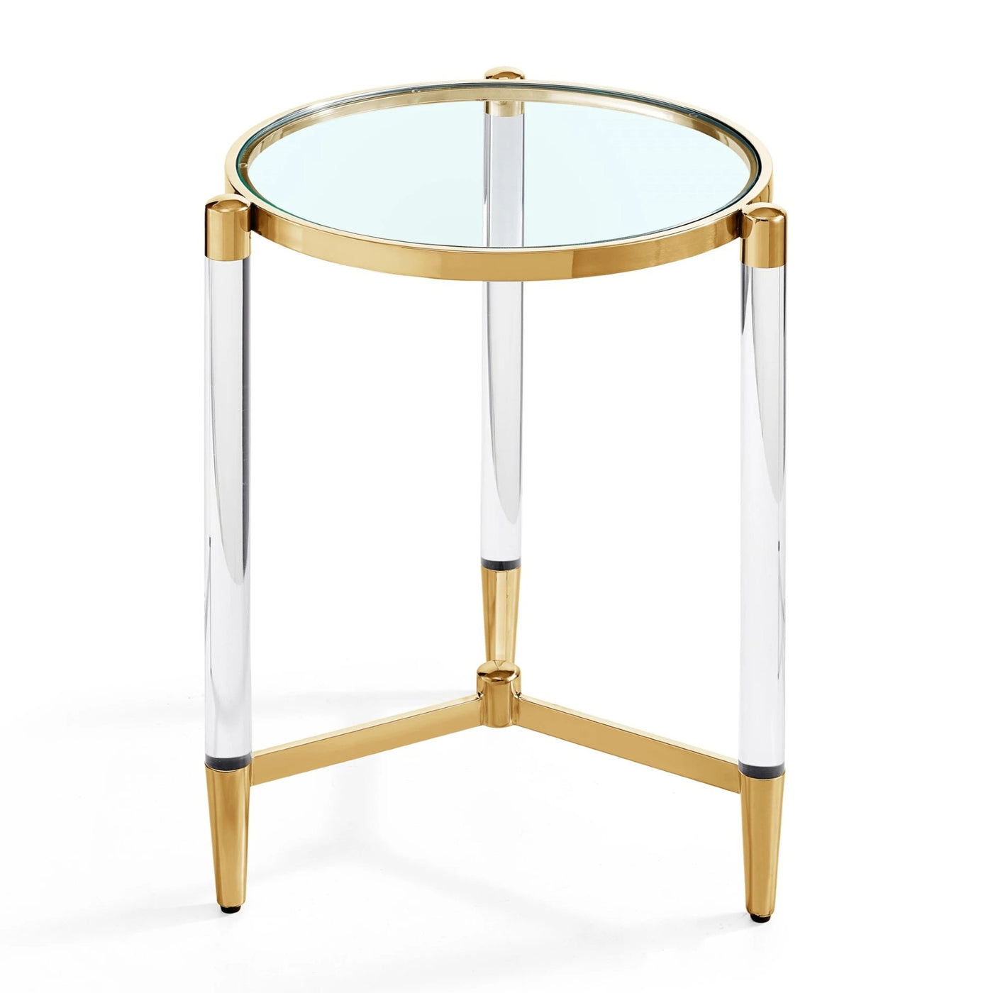 Floating Gold Side Table