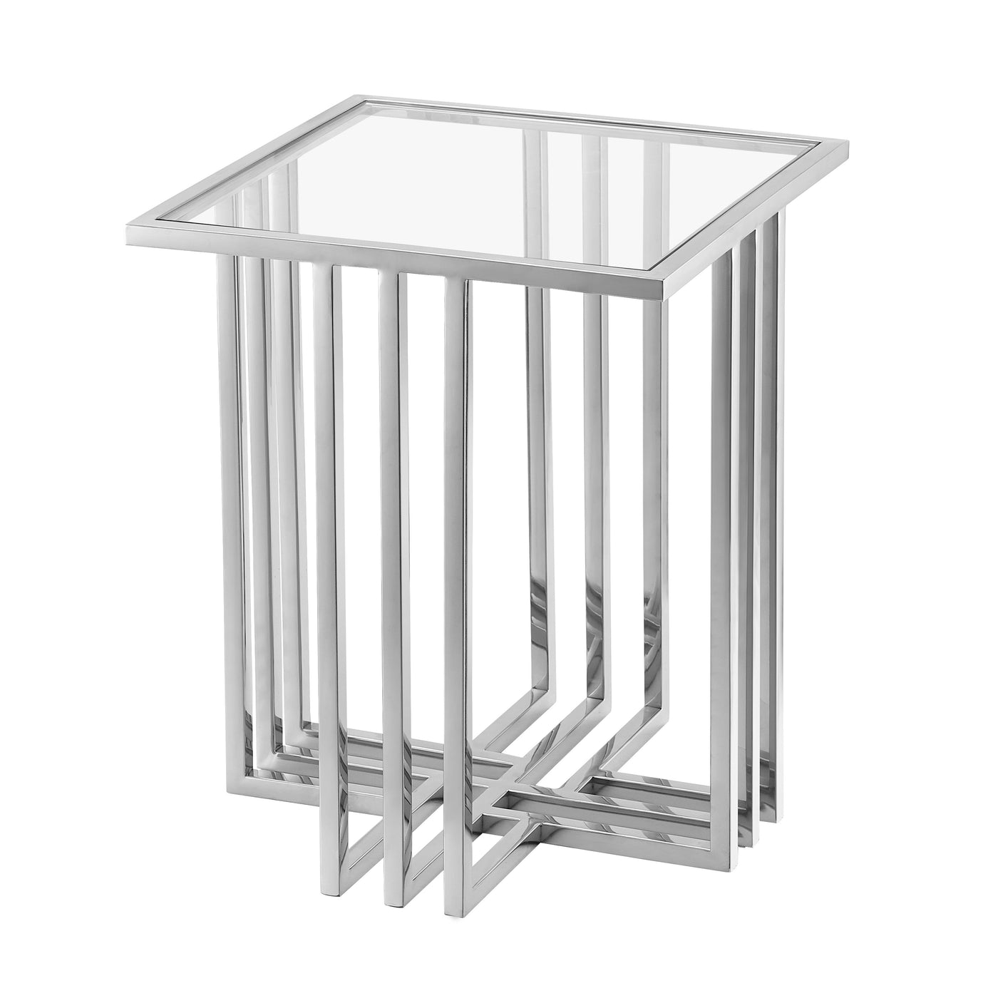 Catania Silver Side Table