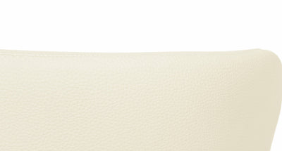 Zampatti Bar Stool Beige Leather Look