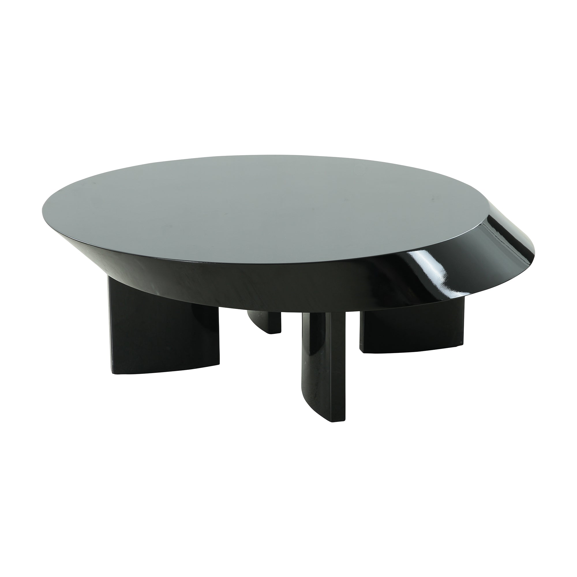 Round Coffee Table (Black) Popart Future Classics Furniture