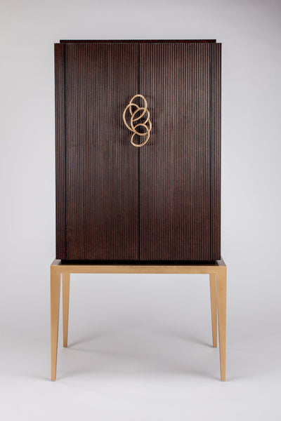 Chopin Drinks Cabinet Walnut - Future Classics Furniture