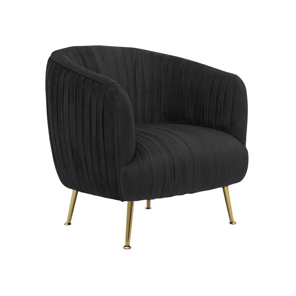 Navarra Chair Black Velvet - Future Classics Furniture