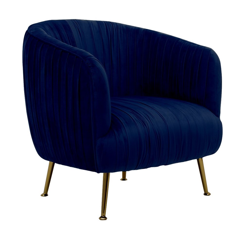 Navarra Chair Navy Velvet - Future Classics Furniture