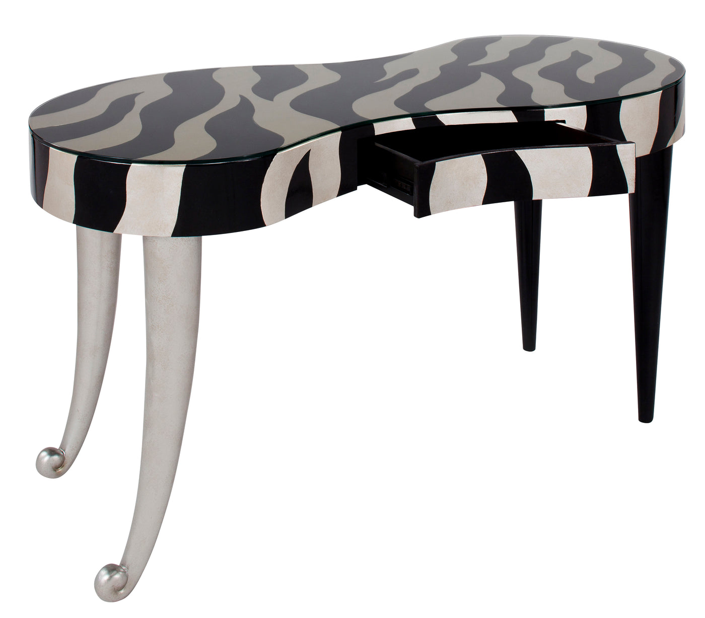 Zebra Desk