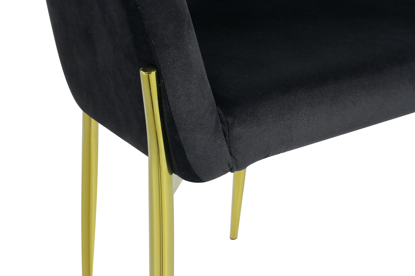 Alfieri Dining Chair Gold/Black - Future Classics Furniture