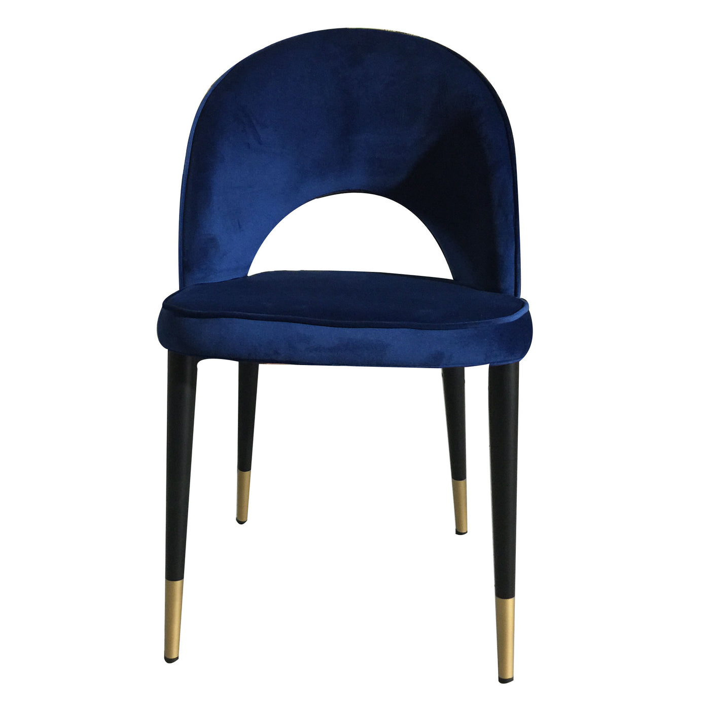 Bourdain Dining Chair Navy Velvet